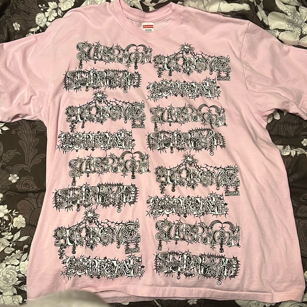 Supreme Tee Graphic T Shirt